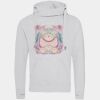 Cross neck hoodie Thumbnail