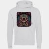 Cross neck hoodie Thumbnail